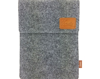 Pocket for ipad Pro 10.5 "tablet Samsung book 10.6 felt bag Grey
