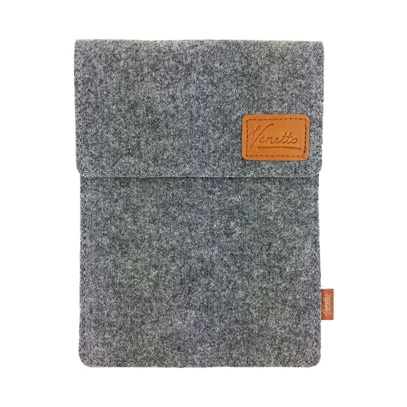 Pocket for iPad Pro 10.5 tablet Samsung book 10.6 felt bag Grey image 1