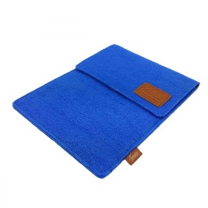Étui pour lecteur eBook feutre sac feutre sleeve housse pour Kindle Kobo Tassi Sony TrekStor, bleu image 4