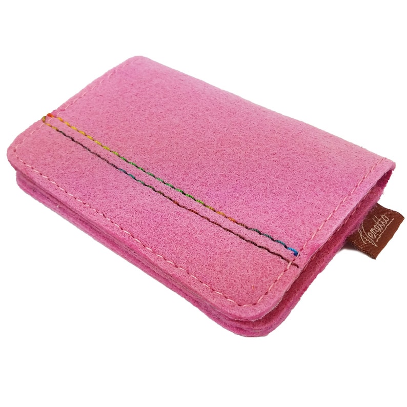 Portemonnaie Damenbörse Geldtasche Tasche Pink Bild 6