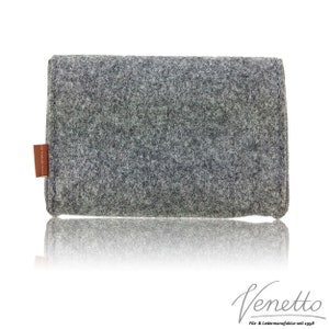 Bag Mini Sleeve Felt Bag Felt Bag Bag made of felt for accessories Blood glucose meter Cosmetic Accessories grey image 8