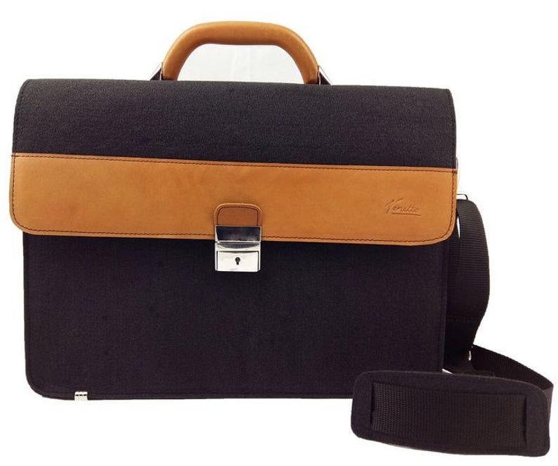 13.3 Laptop pocket MacBook Briefcase bag for men business handbag Black image 1