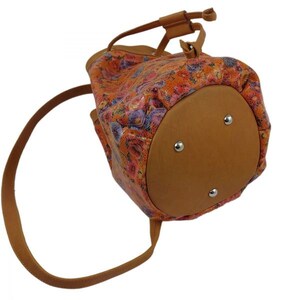 Duffel Bag bag lady bag backpack Flowers image 2