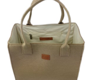 Double color Shopper Damentasche Handtasche Einkau