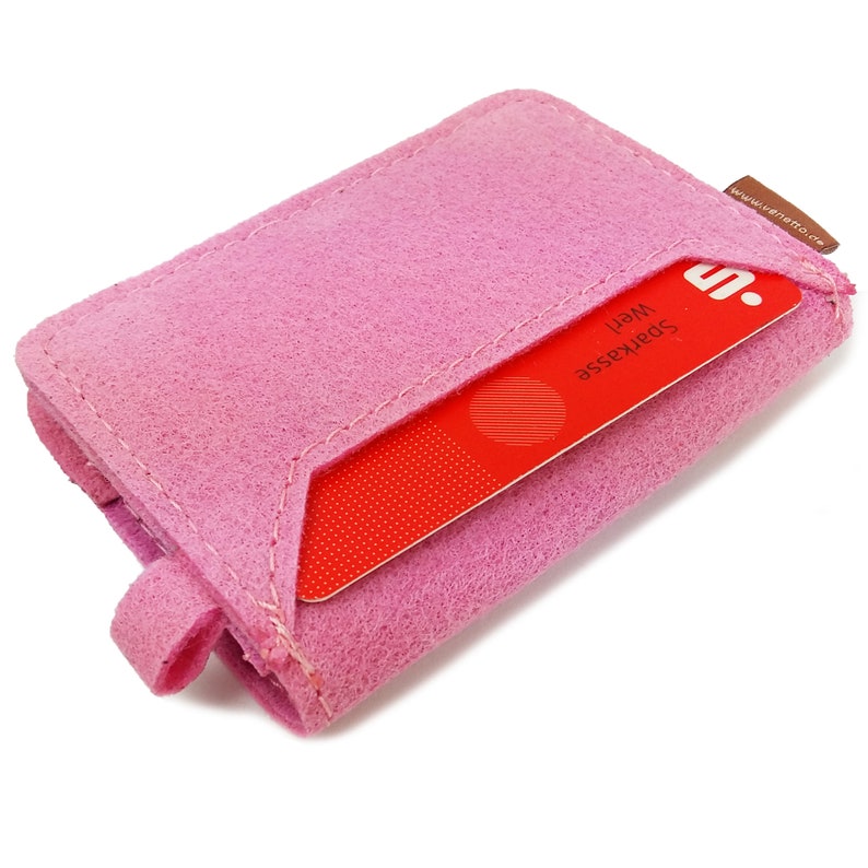 Portemonnaie Damenbörse Geldtasche Tasche Pink Bild 4