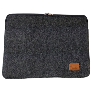 12.9 - 13.3 Inch Case Case Protective Case for MacBook Air Pro, iPad Pro 14", M1, M2 Surface, Laptop, Notebook black melange