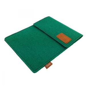 Sac pour lecteur e-book manchon en feutre manchon feutre housse de protection pour Kindle Kobo Tolino Sony Trekstor, vert image 4