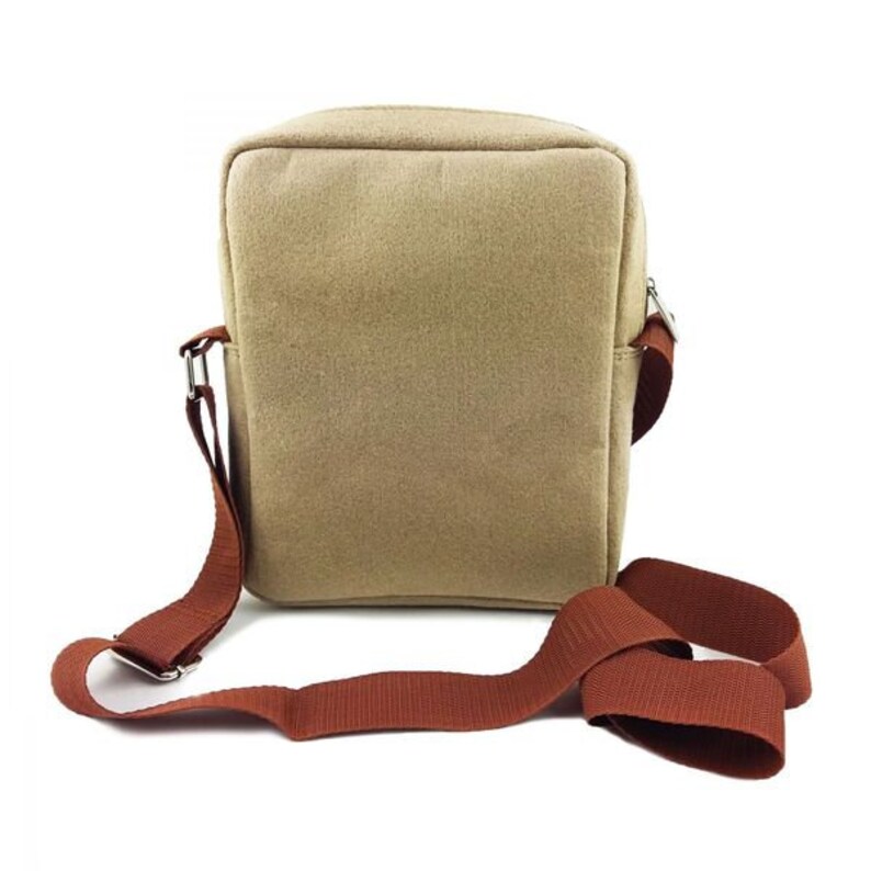 Bag shoulder bag handbag for women men unisex felt bag bag made of felt, cappuccino Brown image 4