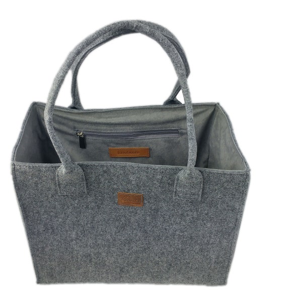 Sac Shopper Ladies Sac Sac sac sac à main Sac à main Sac à main Sac fourre-tout Sac gris