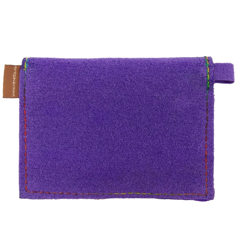Mini Wallet Purse Wallet Purple image 7