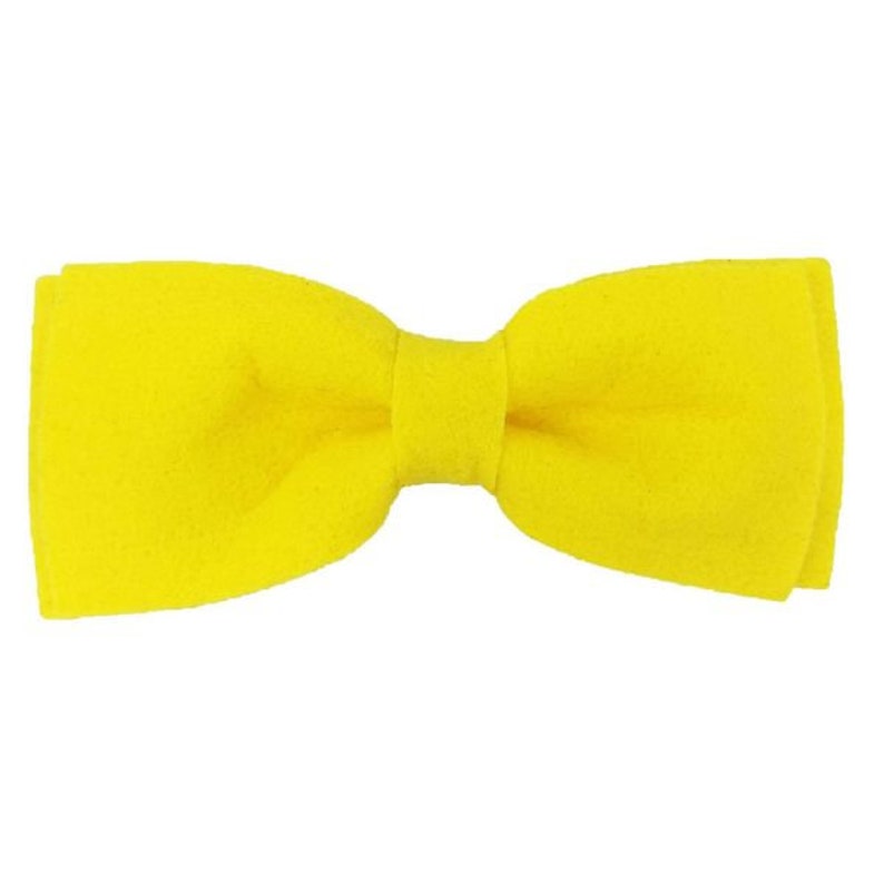 Men fly Bow fly made of felt with insert cloth, Gleb image 3