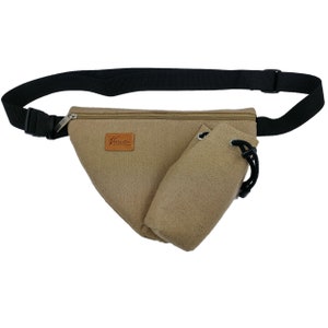 Ceinture sac Fanny Pack randonnée bouteille sac sac sac taille pack cappuccino image 1