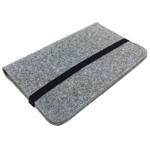 Custodia per tablet fino a 13,3 pollici, custodia per MacBook Air, custodia protettiva Organizer Felt Bag, Grigio immagine 3