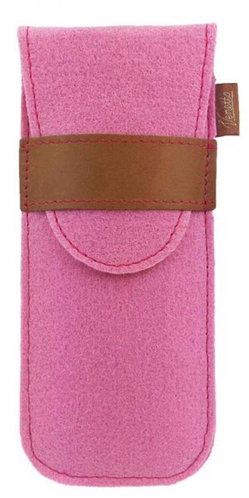 Lunettes sac affaire affaire Etui pour lunettes housse sac pochette feutre, rose image 1