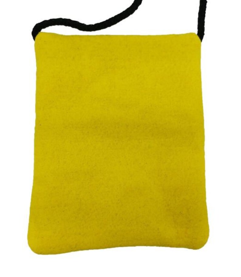 Breast pocket children's purse bag holiday yellow image 3