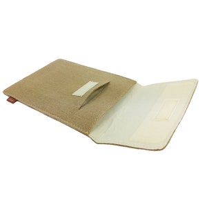 Schutzhülle Schutztasche aus Filz Sleeve Case Tasche Etui für eBook-Reader, 6 Zoll Tablet, Cappucino Braun Bild 7