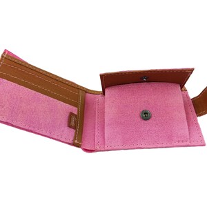 Wallet Wallet money purse wallet Pink image 3