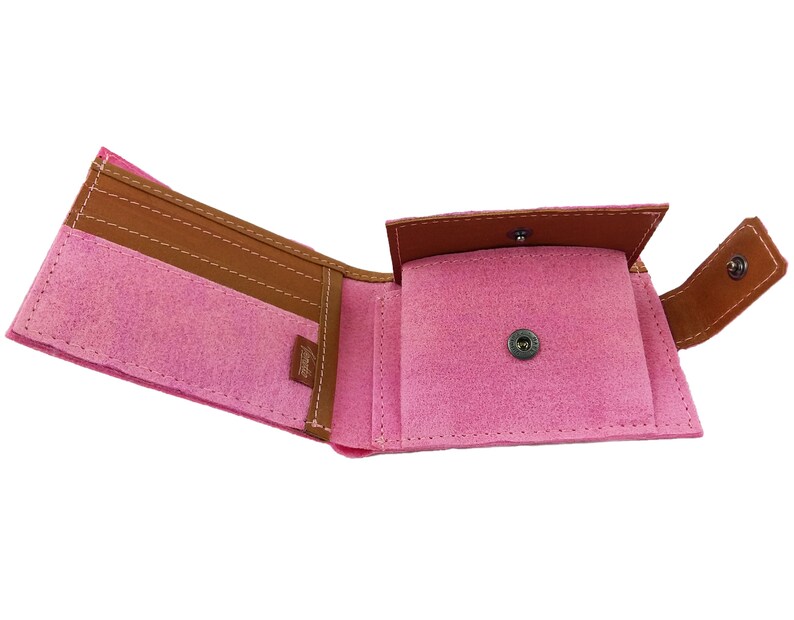 Wallet Wallet money purse wallet Pink image 3