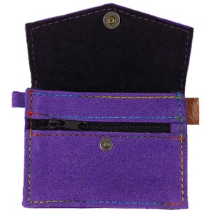 Mini Wallet Purse Wallet Purple image 5