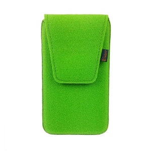 5.0-6.4 ceinture verticale affaire pochette pour la poche de ceinture ceinture pour téléphone mobile, vert image 1