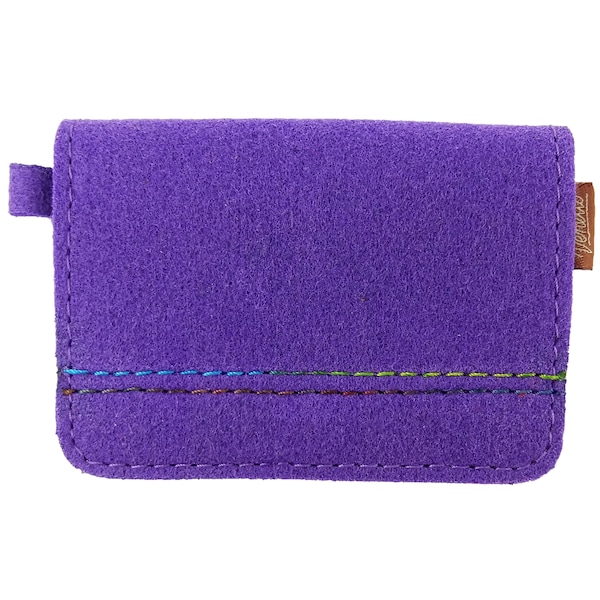 Bag felt wallet wallet Purple