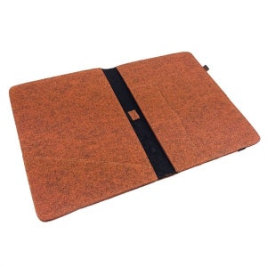 9.1-10,1 inch Tablethülle van organisator Pouch zaak tas mouw gemaakt voor vilt klep zak tas vilten ash tray, oranje mix afbeelding 3