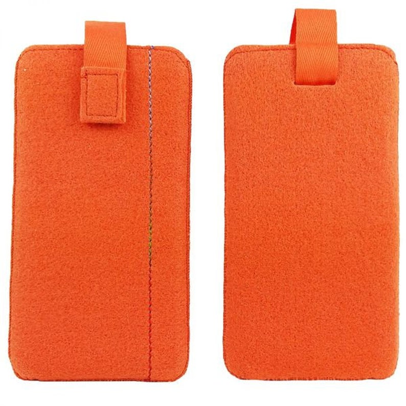 5-6.4 inch universal pouch cover Oragne cover image 2