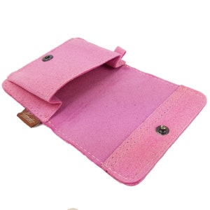 Portemonnaie Damenbörse Geldtasche Tasche Pink Bild 3