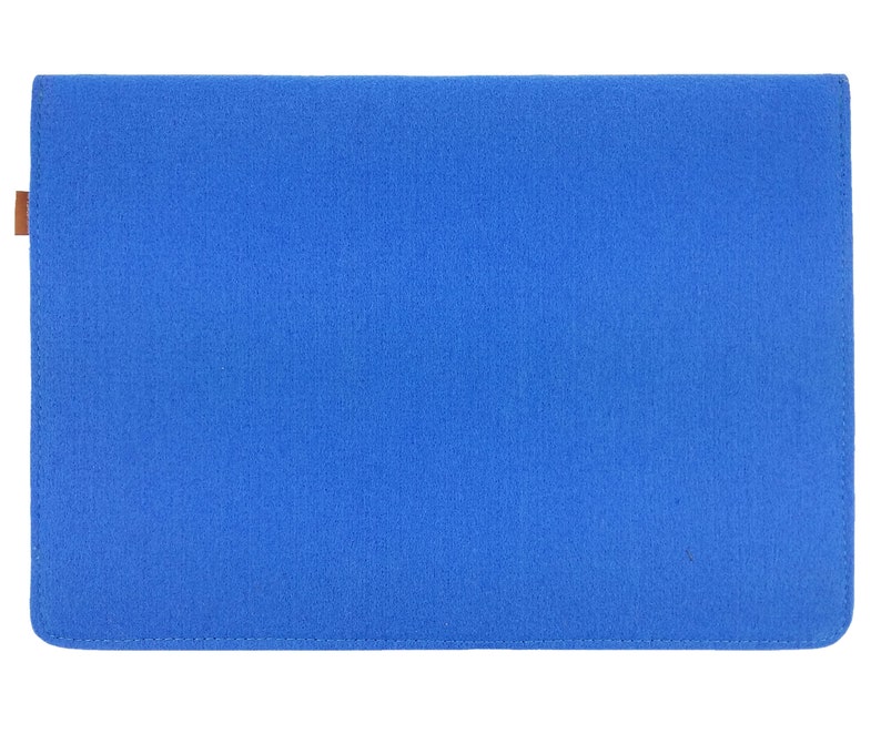 Case for 13 MacBook Case Sleeve Case Sleeve Made Felt Felt Bag for Notebook Laptop Blue Bright image 6