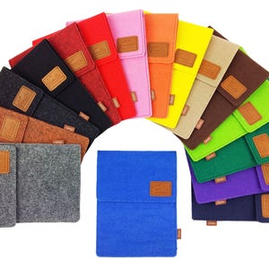 10.5 "case voor tablet eBook-Reader Case gemaakt van vilt sleeve beschermhoes incl. compartiment voor smartphone - mobiele telefoon geval ook voor iPad Pro 10,5 inch