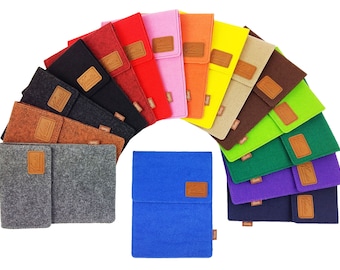 10.5&quot; case for tablet eBook-Reader Case made of felt sleeve protective case incl. compartment for smartphone - mobile phone case also for iPad Pro 10.5 inch