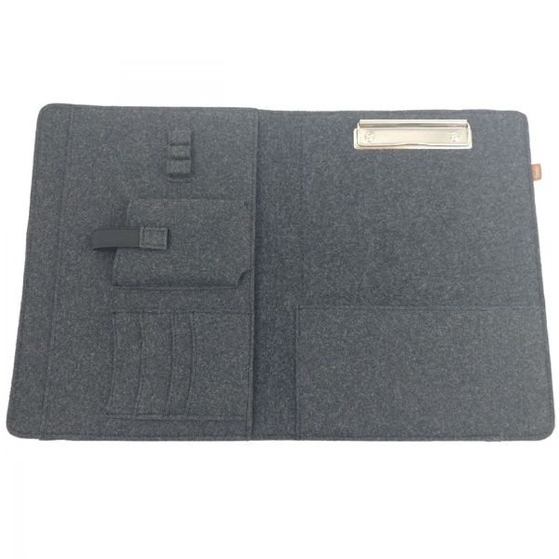 DIN A4 organisateur Sac housse pour iPad Tablet noir image 2