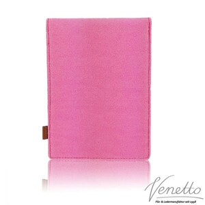 Estuche para eBook Reader Case hecho de funda de manga fieltro Funda protectora Funda de fieltro Funda de fieltro Para Kindle, tableta de 6 pulgadas, rosa imagen 3