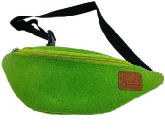 Belt bag waist pocket bag Green