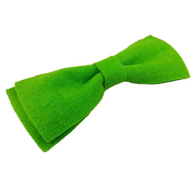 Men fly Bow fly felt fly green light image 2