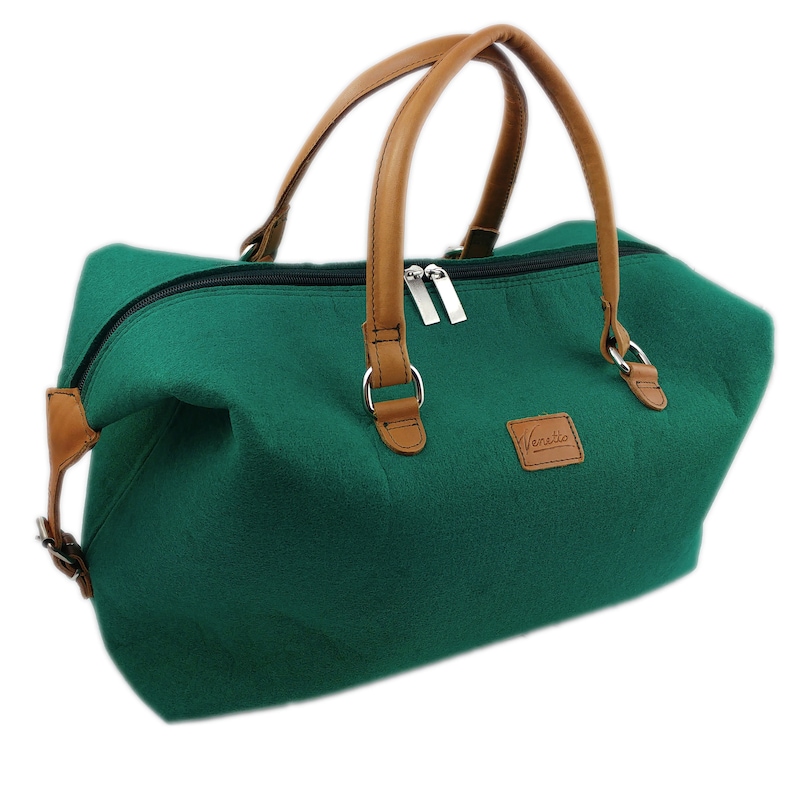 Bagage cabine sac daffaires du sac Weekender sac pour sac de vol avion, vert voyage image 1