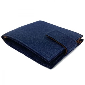 Geldbörse Portemonnaie Geldtasche Portmonee Blau