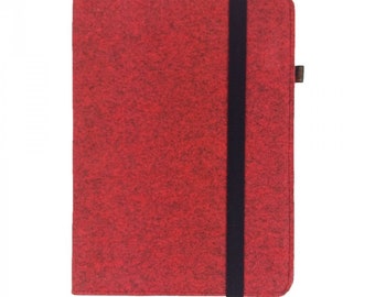 Jusqu'à 13 pouces Tablet housse pochette sac pour portable MacBook Air portable se sentait housse sac feutre rouge