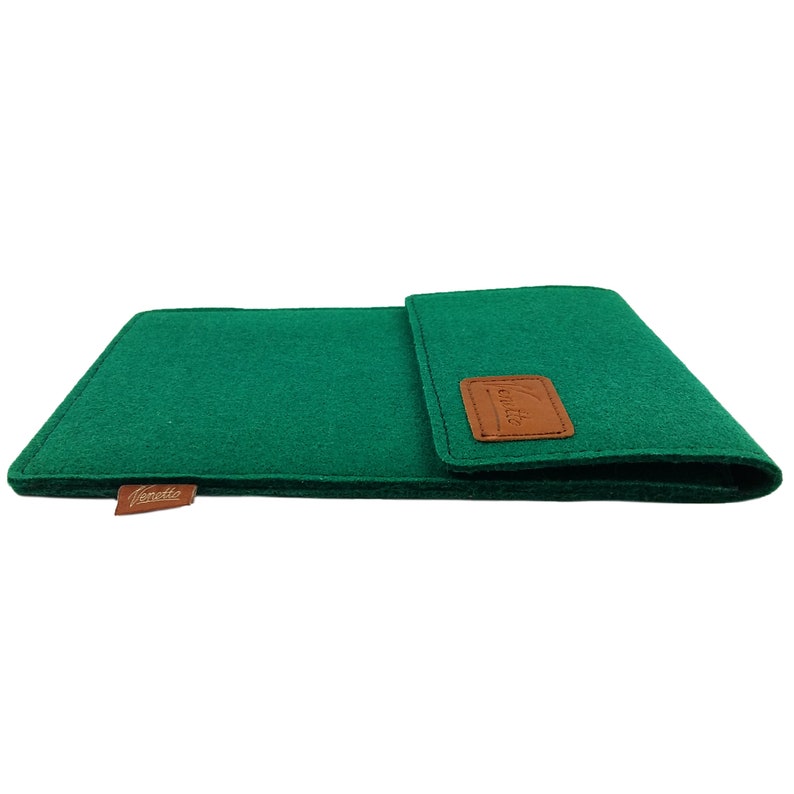 Sac pour lecteur e-book manchon en feutre manchon feutre housse de protection pour Kindle Kobo Tolino Sony Trekstor, vert image 5