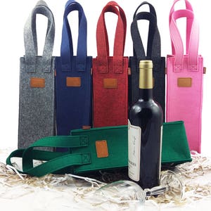 Gift bag bottle Bag wine bag bag for wine wine bottle Present Bag & Carry bags/beer bag/gift for him, you