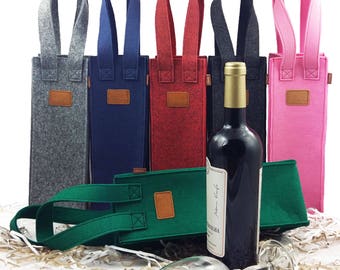 Gift bag bottle Bag wine bag bag for wine wine bottle Present Bag & Carry bags/beer bag/gift for him, you