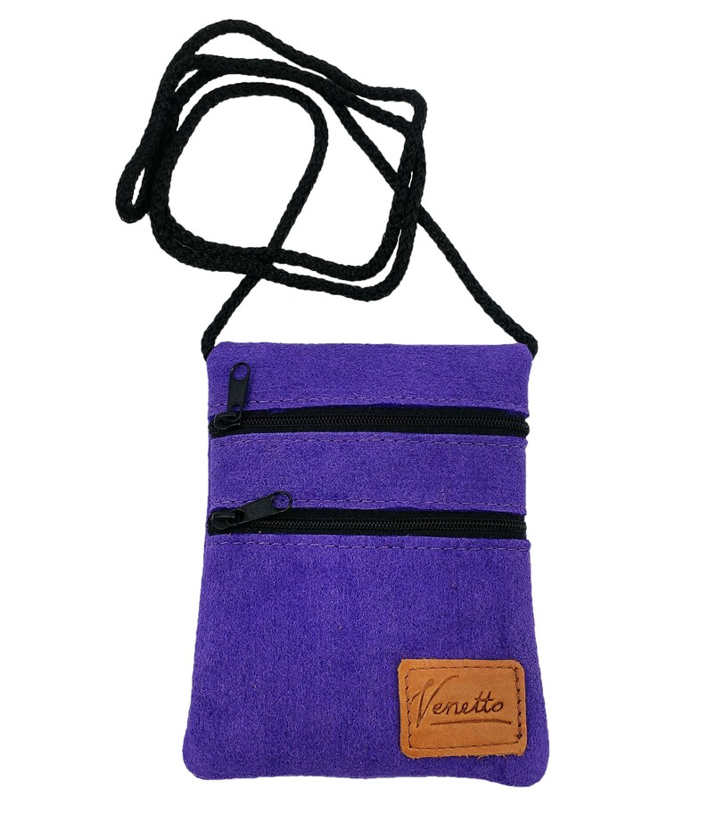 Pocket Bag Wallet Purse purple image 1