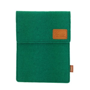 10.5 Bag Case for tablet ebook reader Sleeve protector cover for ebook reader 10.1 inch green Dark image 1