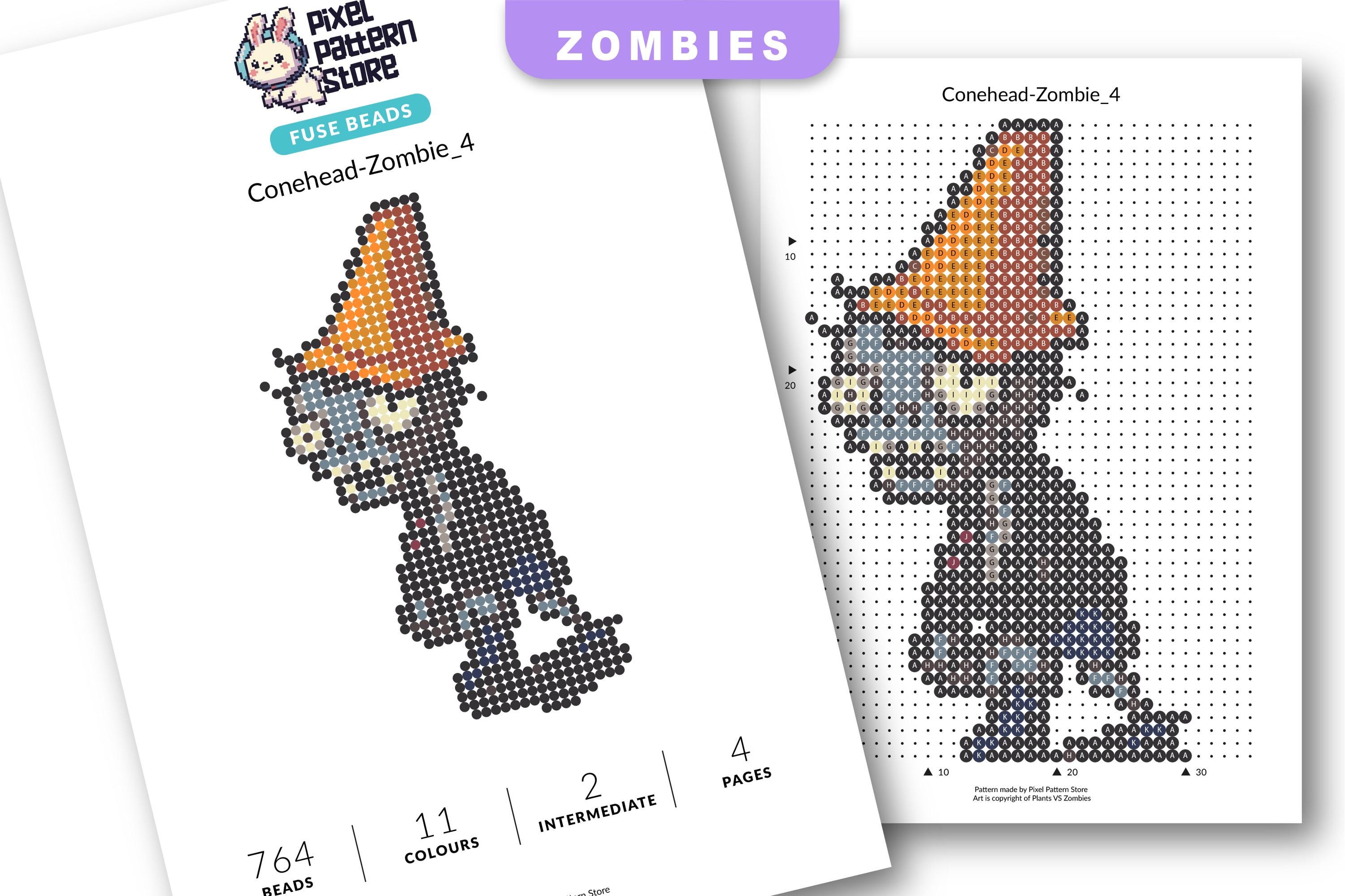 450+ Muster | Pflanzen gegen Zombies | Bgelperlen | PDF | Fan Art |  Digitale Downloads - Etsy sterreich