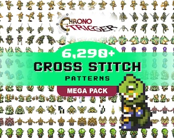 6290+ Chrono Trigger | Cross Stitch Patterns | Gamer | Digital PDF