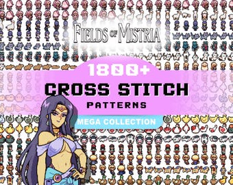 1800+ Fields Of Mistria | Cross Stitch Patterns I PDF I Fan Art I Digital Downloads