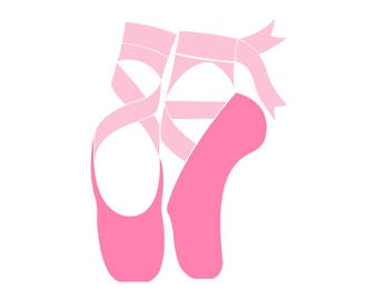 Download Ballet shoes svg | Etsy