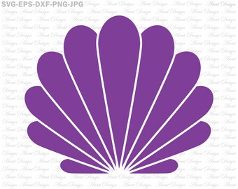 Download Mermaid Shell Svg Etsy