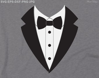 Download Tuxedo Shirt Svg Etsy