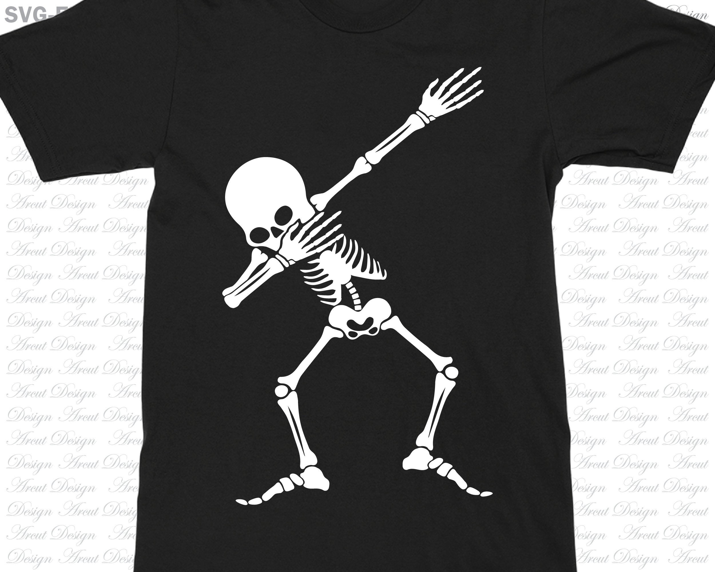 Dabbing Skeleton SVG Halloween Skeleton Svg Halloween Svg | Etsy
